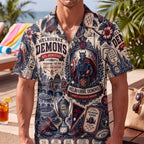 Melbourne Demons Hawaiian Shirt – Retro Inspired Shirt