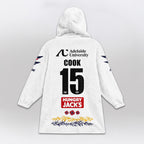 Adelaide Football 2026 White Cook 15 Blanket Hoodie