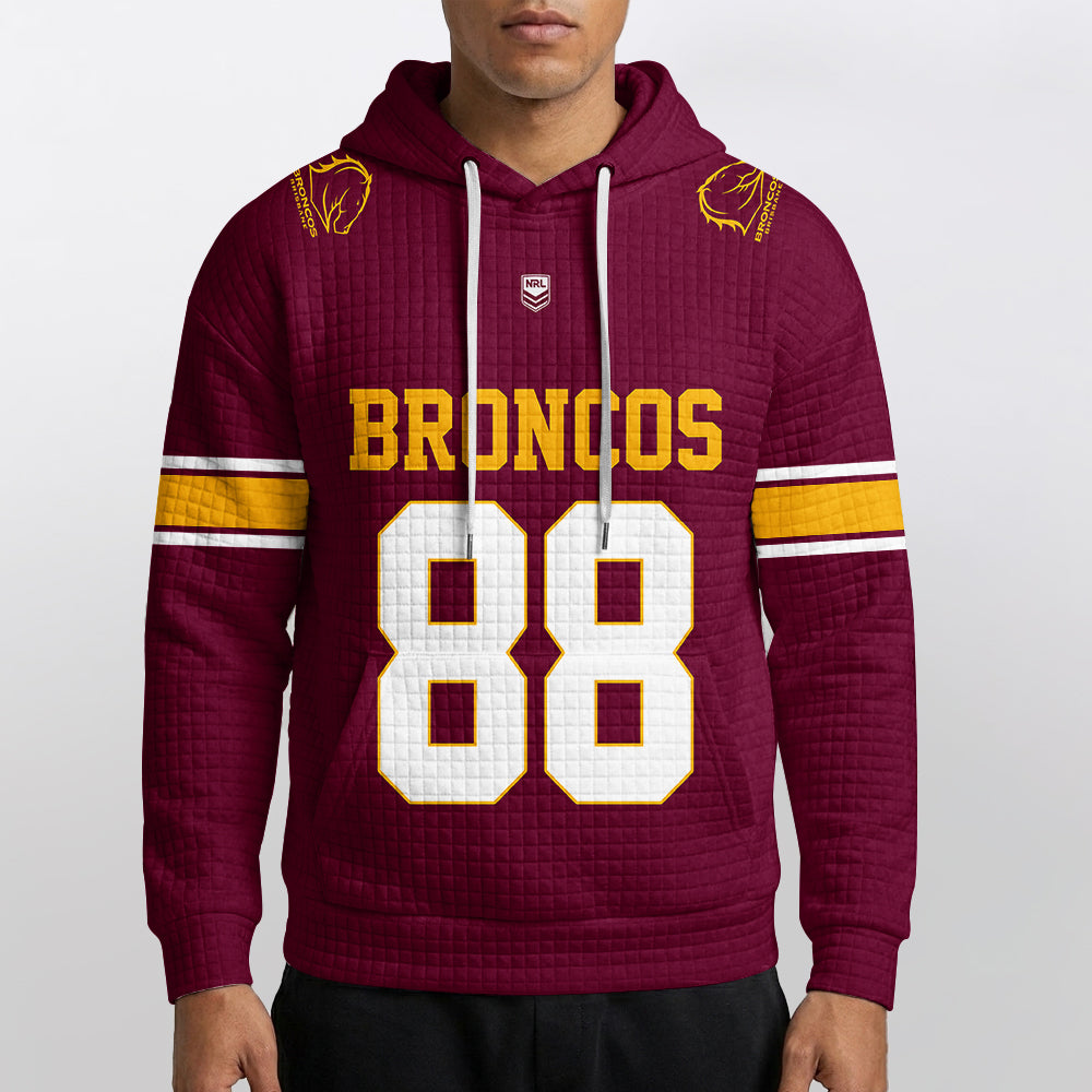 Brisbane Unisex Waffle Hoodie