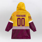 Brisbane Rugby Old School Blanket Hoodie