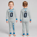 Detroit L. Football JG 0! Inspired Bamboo Two Piece Long Sleeve Pajama Set