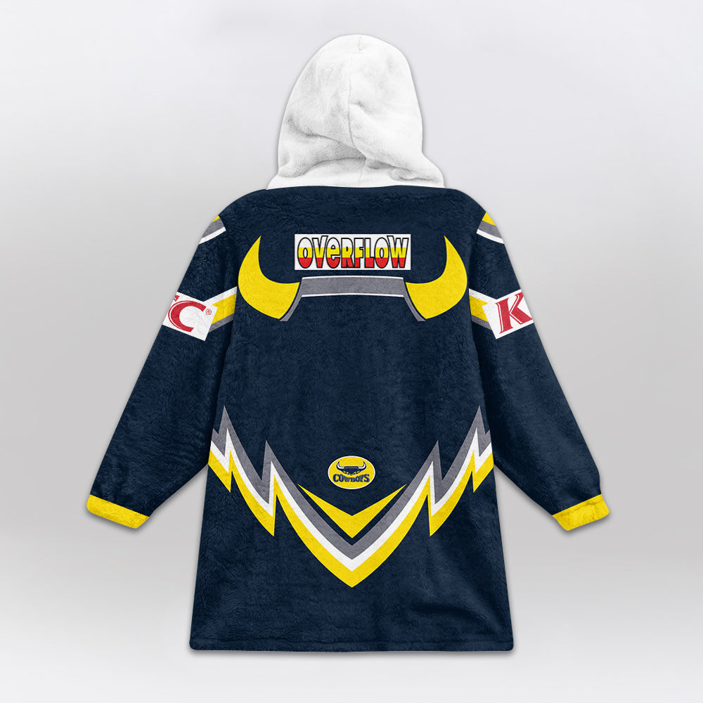 North Queensland 2000 Away Retro Blanket Hoodie
