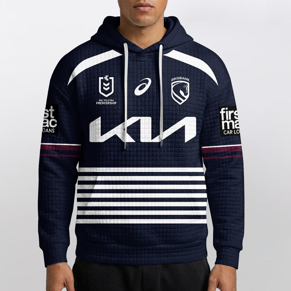 Brisbane Away Waffle Hoodie