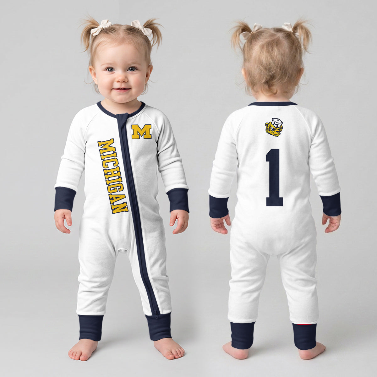 Michigan Wolverines Football!! Inspired Bamboo Convertible Zippy