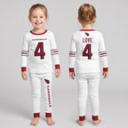 Arizona Cardinals Football!! Inspired Bamboo Two Piece Long Sleeve Pajama Set