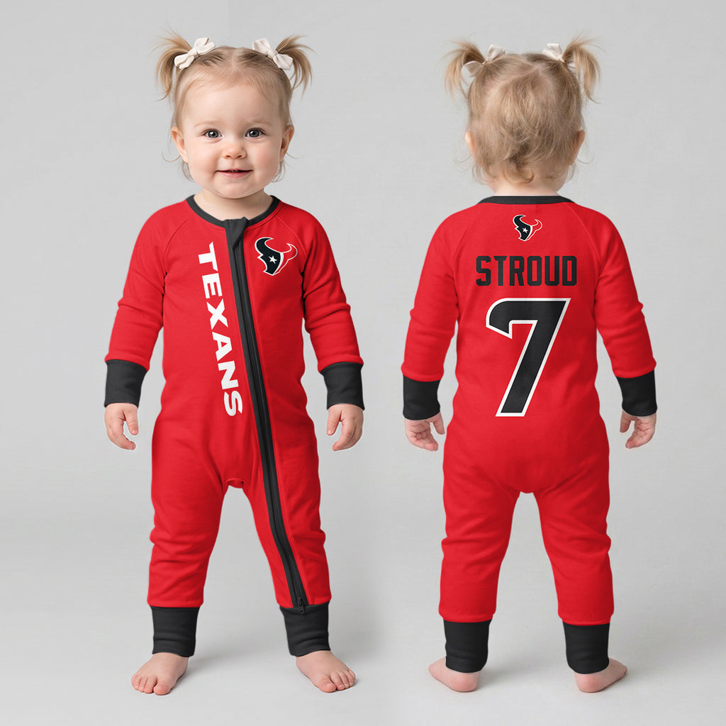 Houston Texans Football!! Inspired Bamboo Convertible Zippy