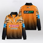 Tigers Quarterzip Waffle Sweatshirt