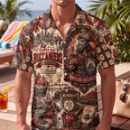Tampa Bay Buccaneers Football Hawaiian Shirt – Retro Inspired Shirt