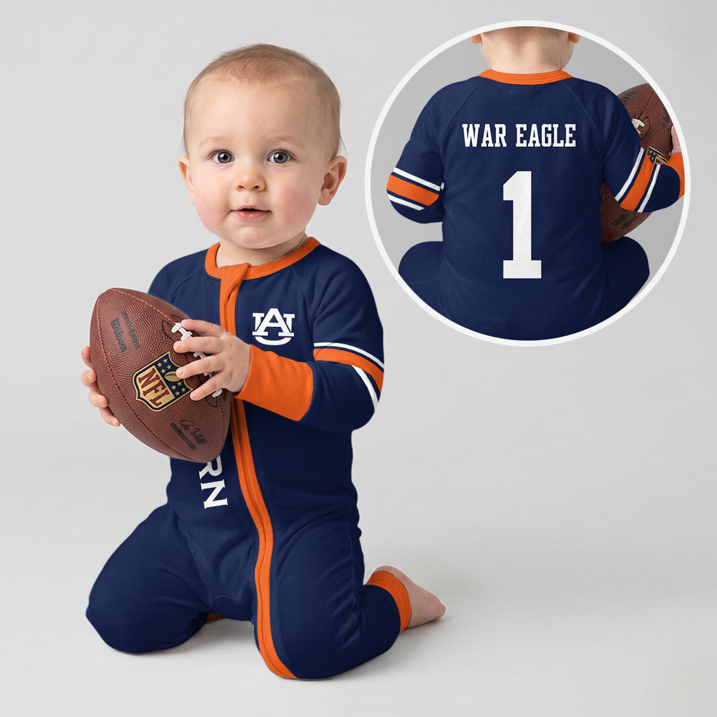 Auburn Tigers Football!! Inspired Bamboo Convertible Zippy
