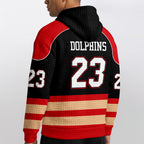 Dolphins Unisex Waffle Hoodie