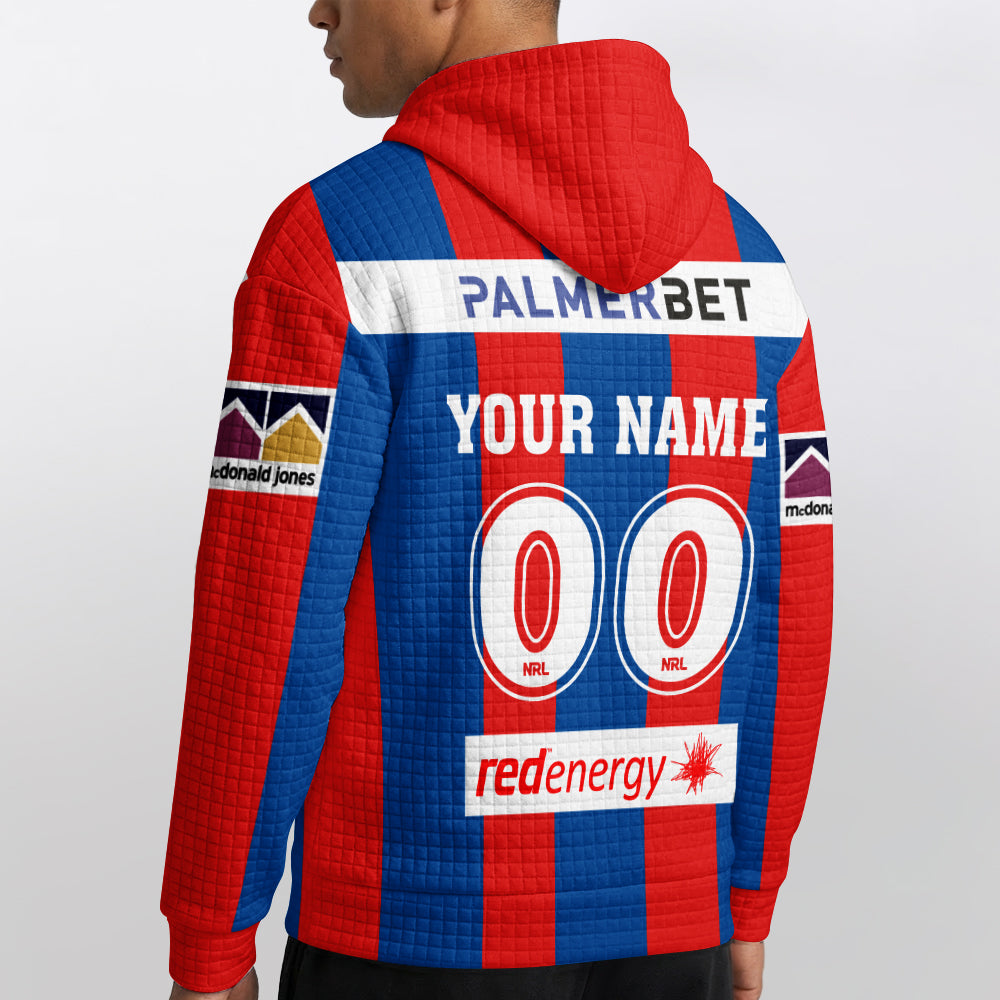 Newcastle Unisex Kalyn Ponga Home Waffle Hoodie