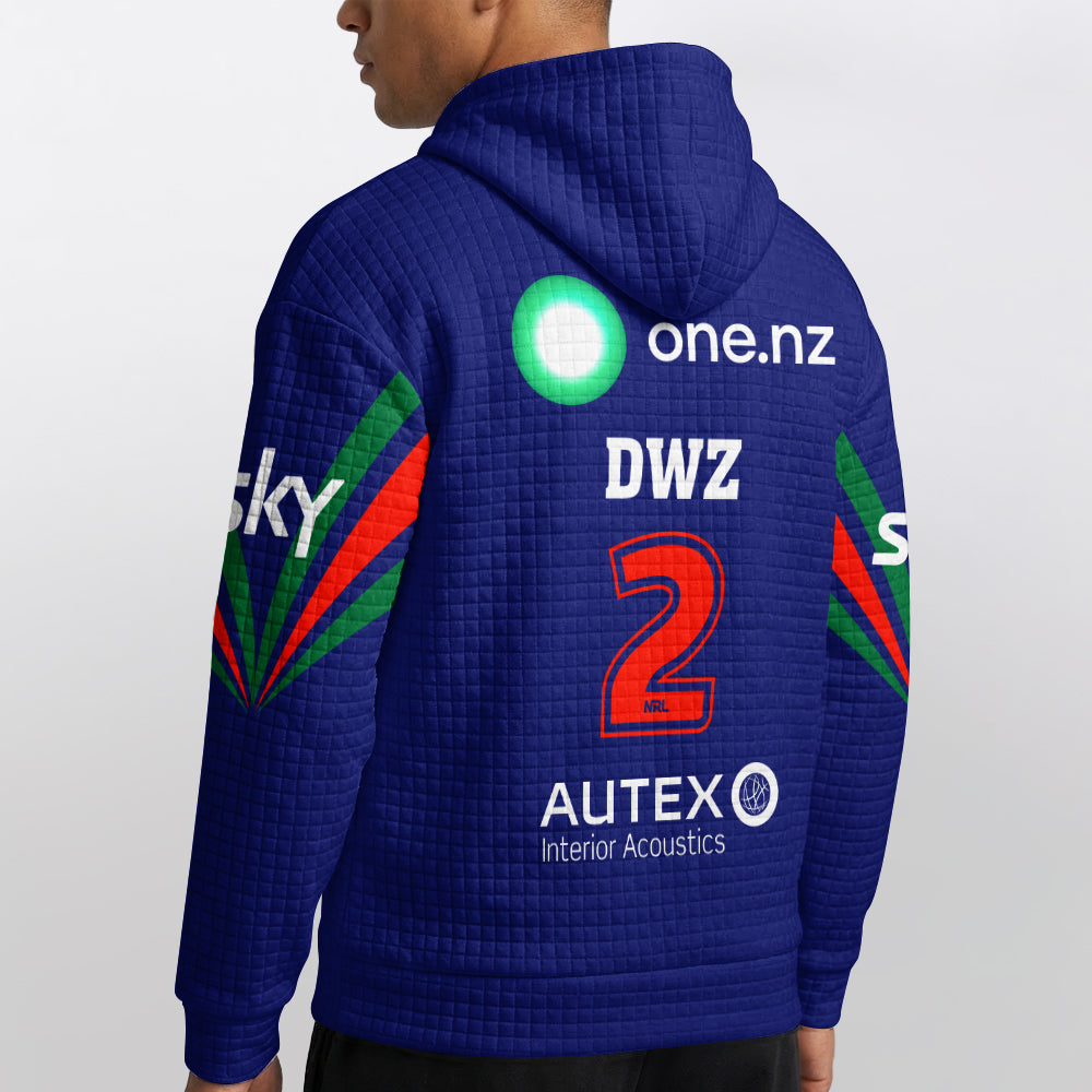 New Zealand 2026 Home Unisex Waffle Hoodie
