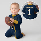 Notre Dame F.I Football!! Inspired Bamboo Convertible Zippy