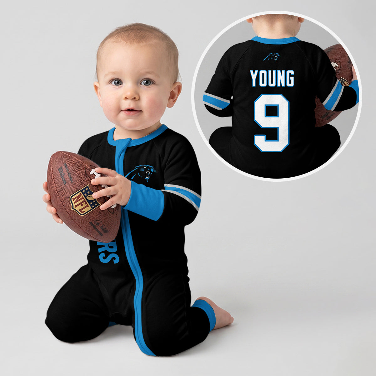 Carolina P. Football!! Inspired Bamboo Convertible Zippy