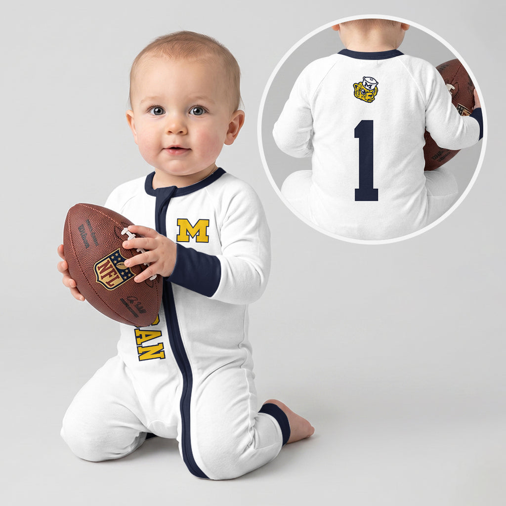 Michigan Wolverines Football!! Inspired Bamboo Convertible Zippy
