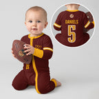 Commanders Football! Inspired Bamboo Convertible Zippy