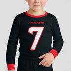 Houston Texans Football!! Inspired Bamboo Two Piece Long Sleeve Pajama Set