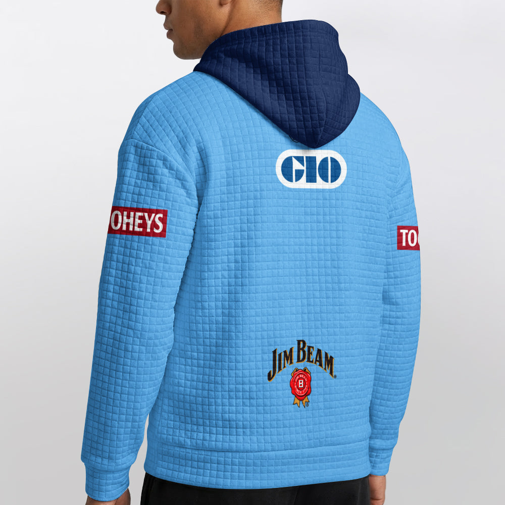 NSW Blues Rugby Waffle Hoodie