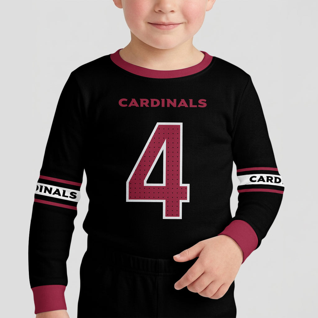 Arizona Cardinals Football!! Inspired Bamboo Two Piece Long Sleeve Pajama Set