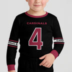 Arizona Cardinals Football!! Inspired Bamboo Two Piece Long Sleeve Pajama Set