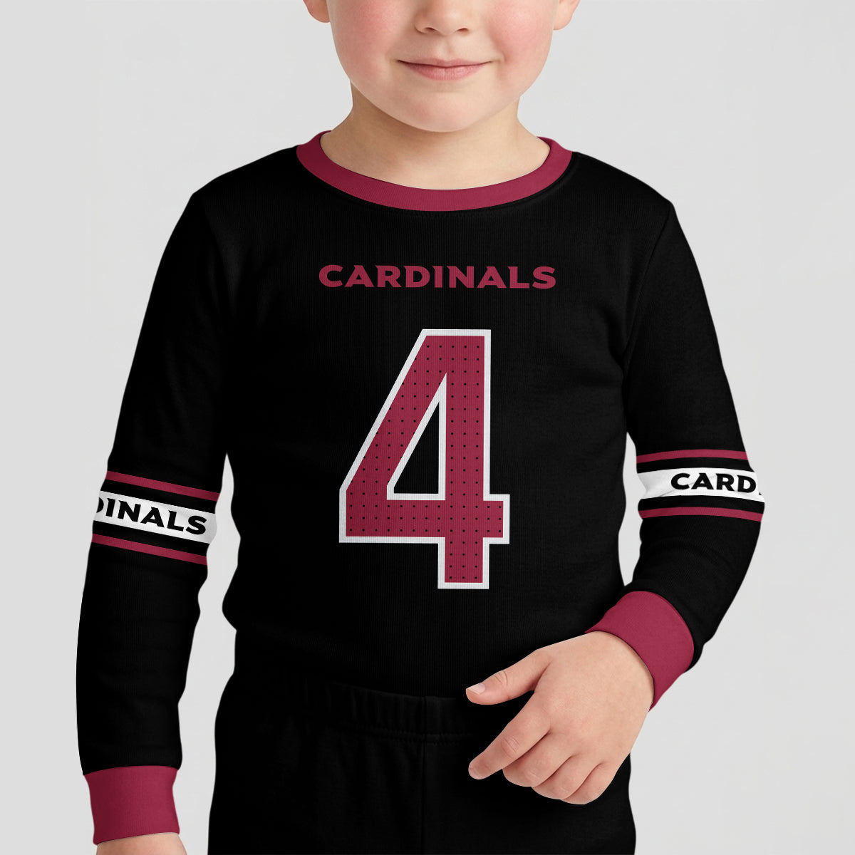 Arizona Cardinals Football!! Inspired Bamboo Two Piece Long Sleeve Pajama Set