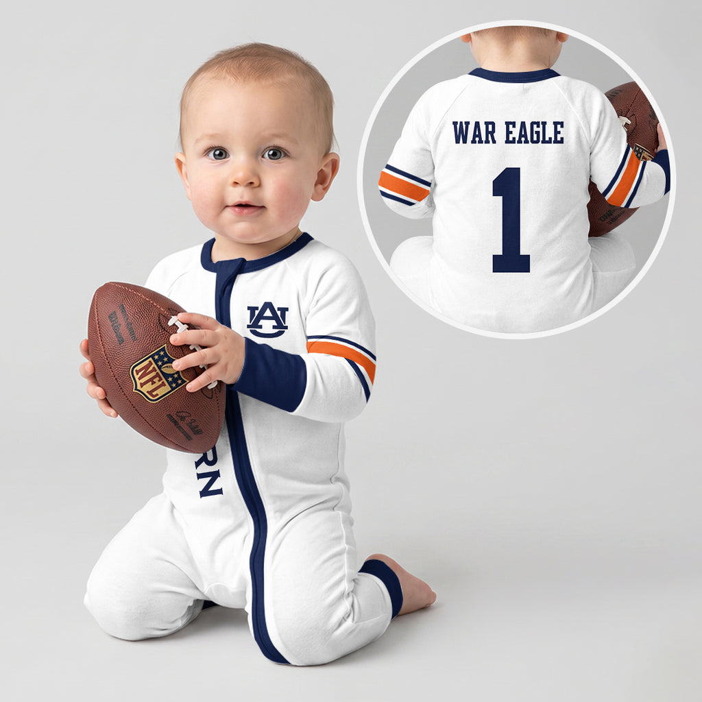 Auburn Tigers Football!! Inspired Bamboo Convertible Zippy