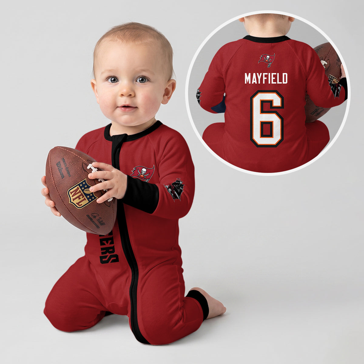 Tampa Bay Buccaneers Football!! Inspired Bamboo Convertible Zippy
