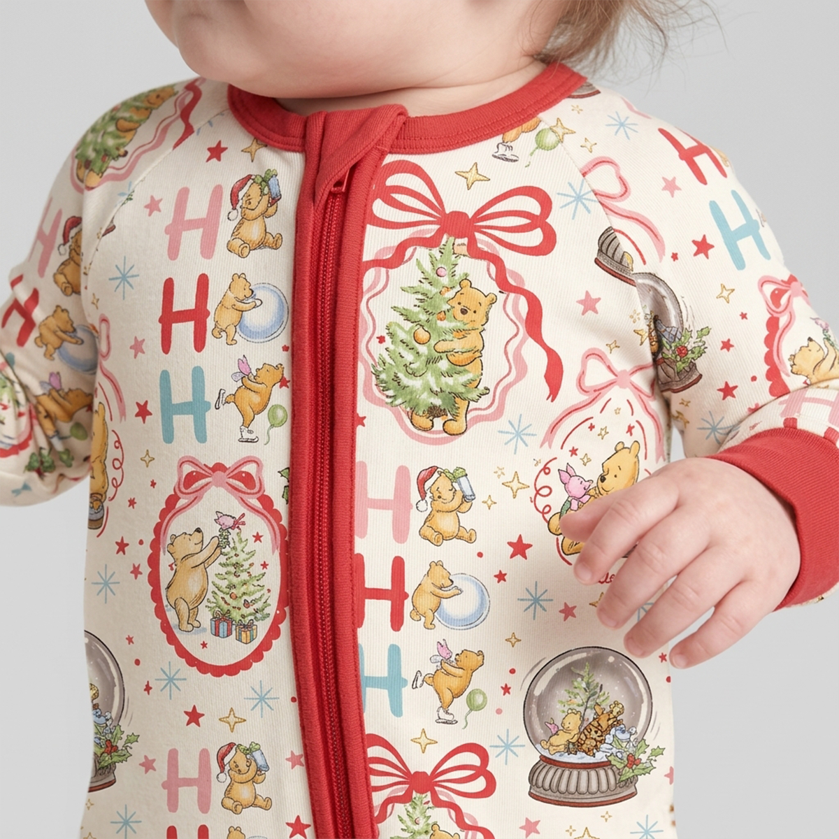 Christmas Bear and Friends Bamboo Convertible Zippy