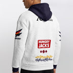 Adelaide Football 2026 White Waffle Hoodie