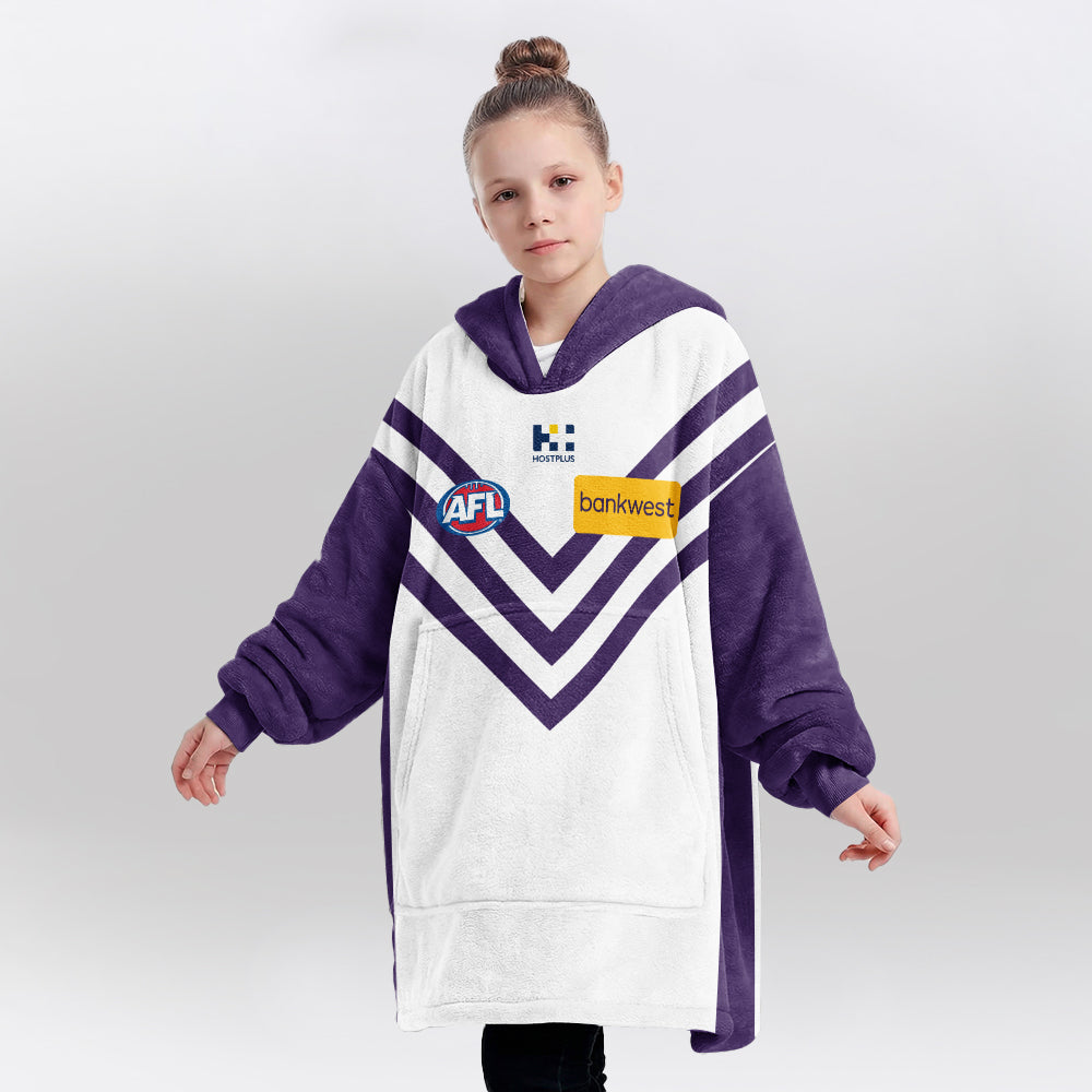 Fremantle Dockers Unisex  Blanket Hoodie