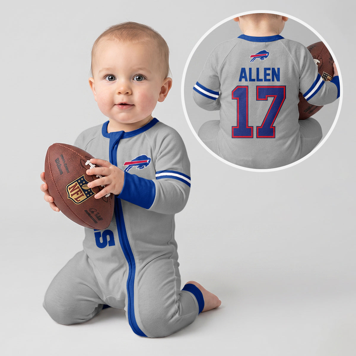 Buffalo Football! Joshua 17 Inspired Bamboo Convertible Zippy