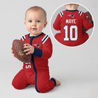 Patriots Football! Inspired Bamboo Convertible Zippy