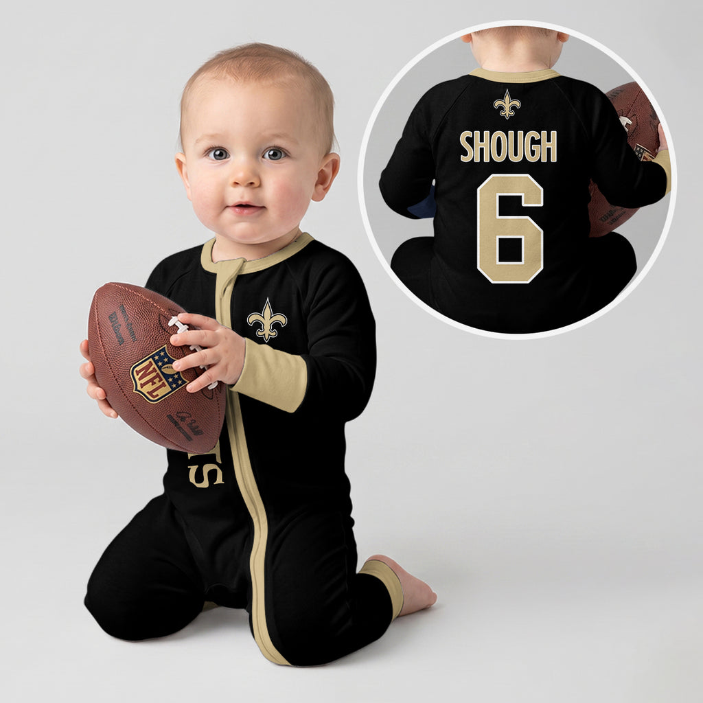 New Orleans Saints Football!! Inspired Bamboo Convertible Zippy