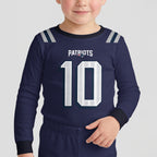 NE Football! Inspired Bamboo Two Piece Long Sleeve Pajama Set