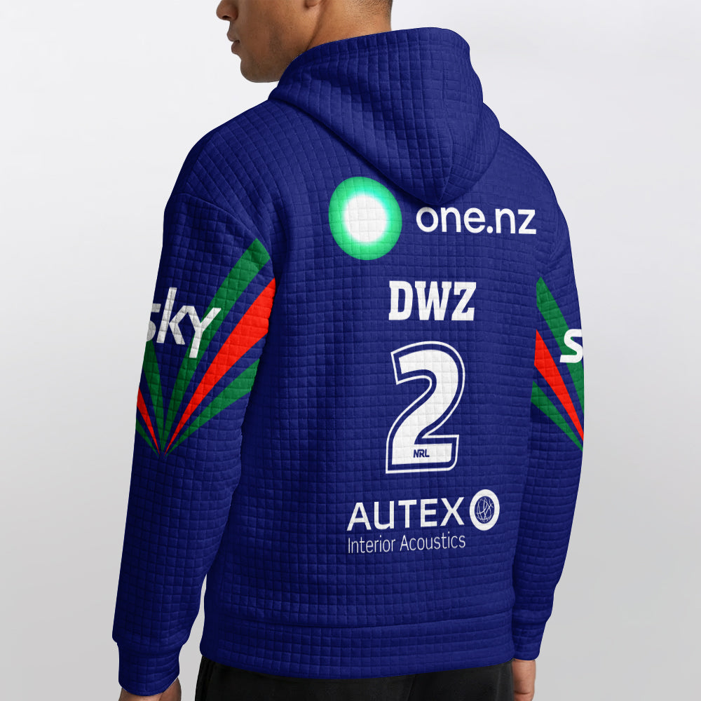 New Zealand 2026 Home Unisex Waffle Hoodie