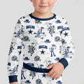 Cowboys Football x Woody Inspired Bamboo Two Piece Long Sleeve Pajama Set