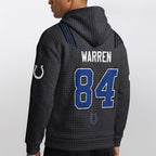 Indianapolis C. Rivalries Warren 84 Football Waffle Hoodie