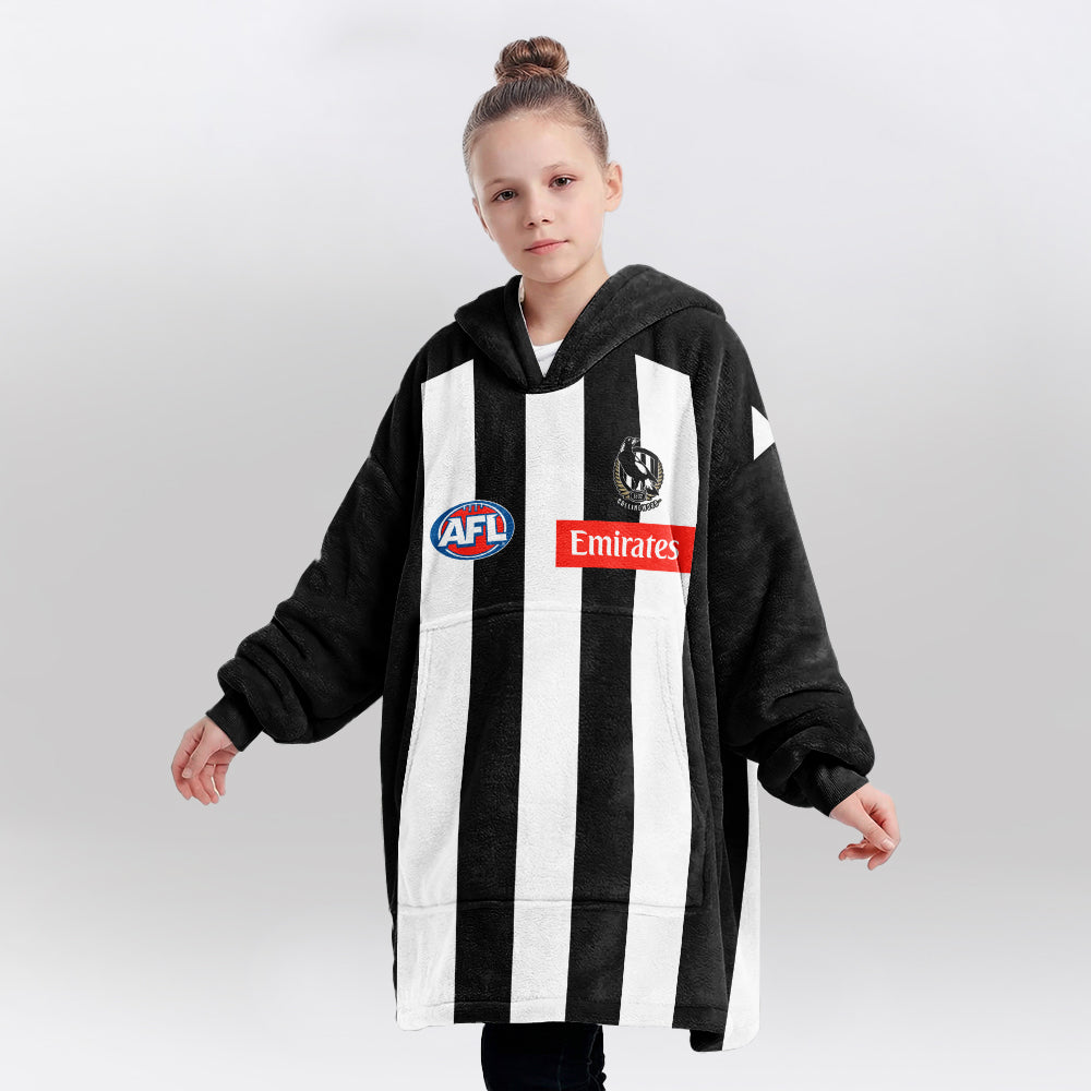 Collingwood Football 10 Pendlebury  Blanket Hoodie