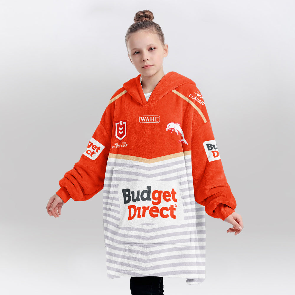 Dolphins Unisex Blanket Hoodie