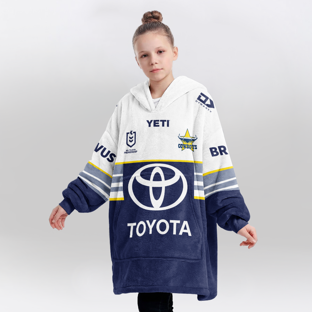 North Queensland Drinkwater 1 Away Blanket Hoodie
