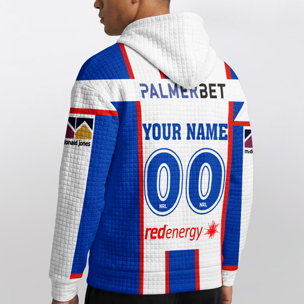 Newcastle Unisex Kalyn Ponga Away Waffle Hoodie