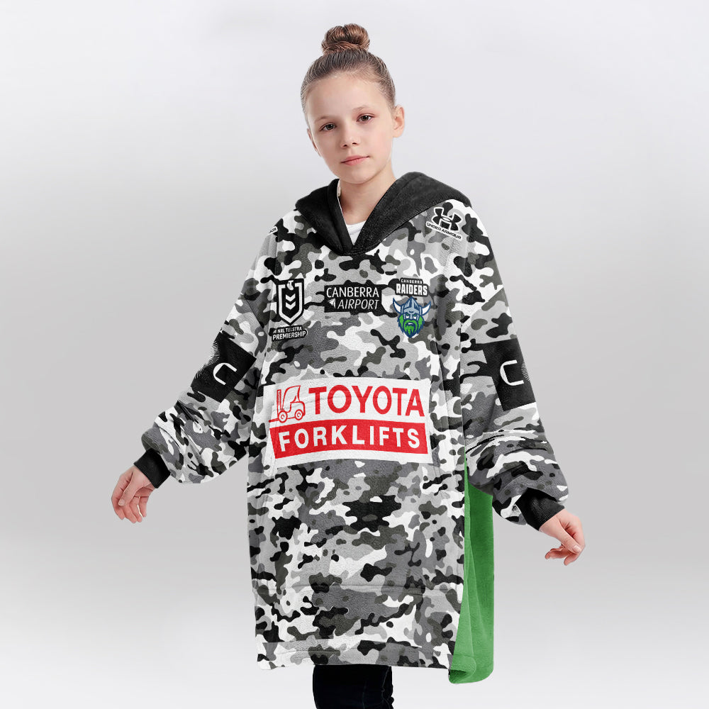 Canberra R Anzac 2026 Blanket Hoodie