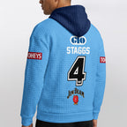 NSW Blues Rugby Waffle Hoodie