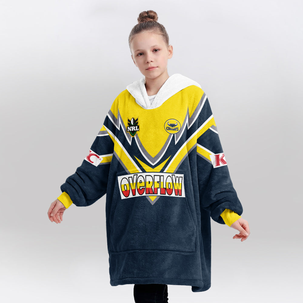 North Queensland 2000 Away Retro Blanket Hoodie