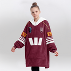 Queensland Rugby Ponga 2026 Blanket Hoodie