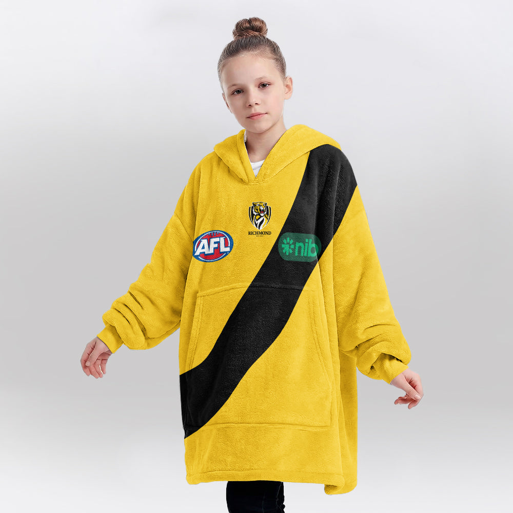 Richmond Tigers Blanket Hoodie
