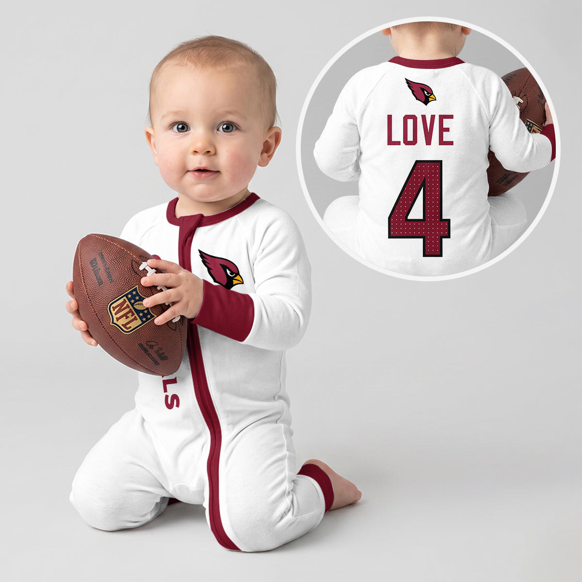 Arizona Cardinals Football!! Inspired Bamboo Convertible Zippy