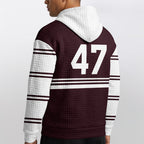 Manly Warringah 47 Waffle Hoodie