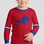 Buffalo Football Joshua 17! Inspired Bamboo Two Piece Long Sleeve Pajama Set