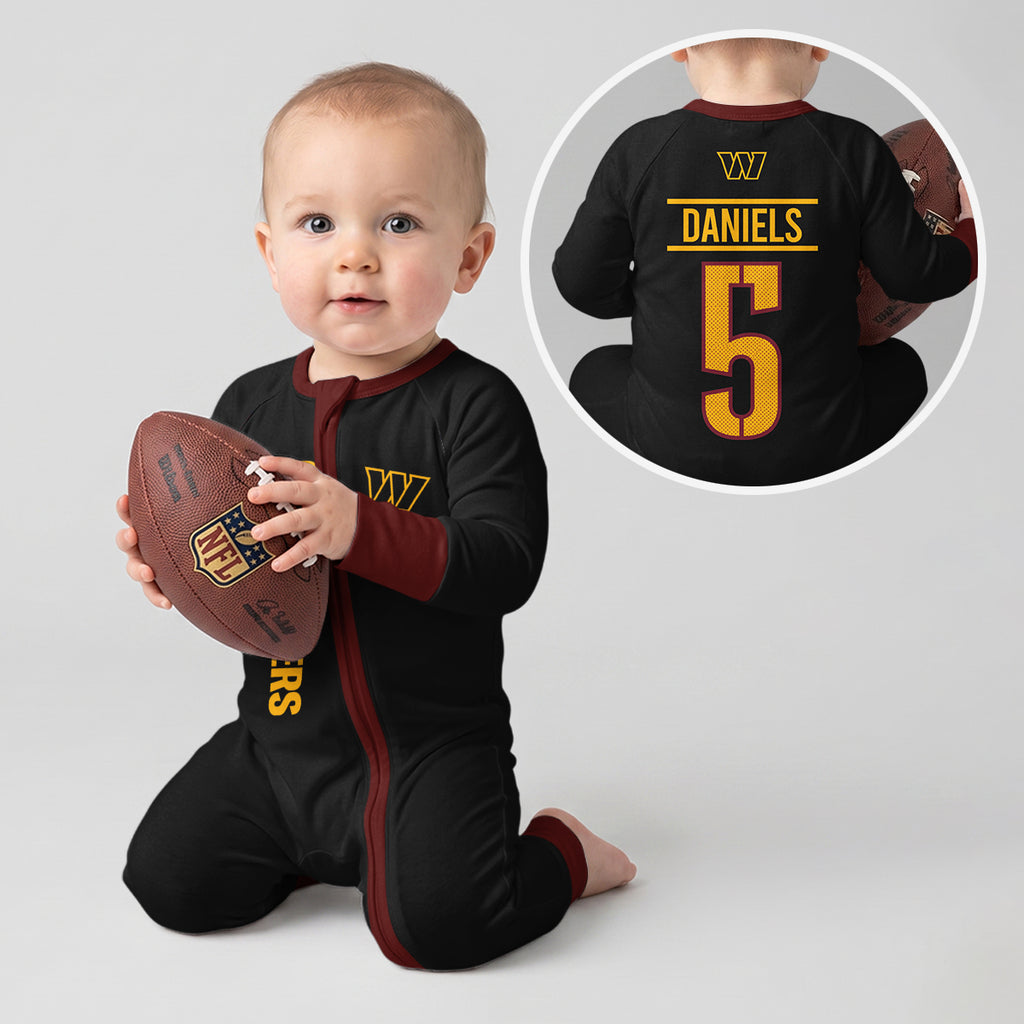 Commanders Football! Inspired Bamboo Convertible Zippy